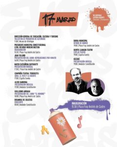 Engalanarán Juan Villoro y Guillermo Arriaga primer día de PrimaverArte Toluca