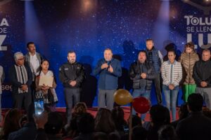 Transforma Ricardo Moreno a San Andrés Cuexcontitlán con Toluca se llena de luz