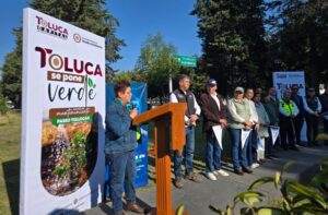Iniciativa de Ricardo Moreno recupera esplendor de áreas verdes en 6.5 kilómetros de Tollocan