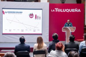 Logra Toluca baja histórica de 40.47% en delitos de alto impacto con la estrategia de Ricardo Moreno