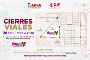 Habrá cierres viales este domingo para disfrutar con seguridad el Día de la niña y el niño