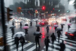 CDMX colapsa: Marchas y lluvia generan caos en movilidad total