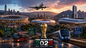 Logística de transporte y tiempos de traslado para sedes del Mundial 2026