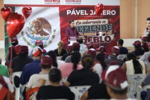 Senador Pável Jarero encabeza asamblea informativa de Morena en Nayarit