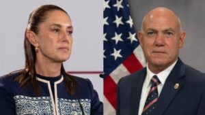 Sheinbaum rechaza respaldo a una intervención militar de EU en México