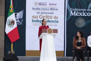Sheinbaum y Bolaños-Cacho Cué muestran frente civil común ante el mando militar