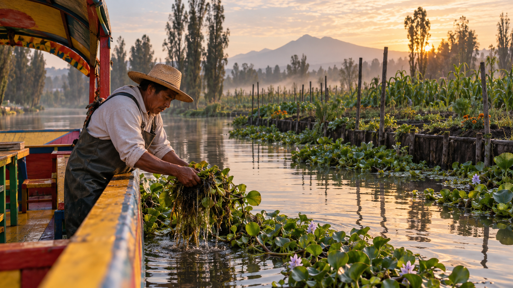 Imagen editorial para Xochimilco responsable: cómo visitar y cuidar las chinampas