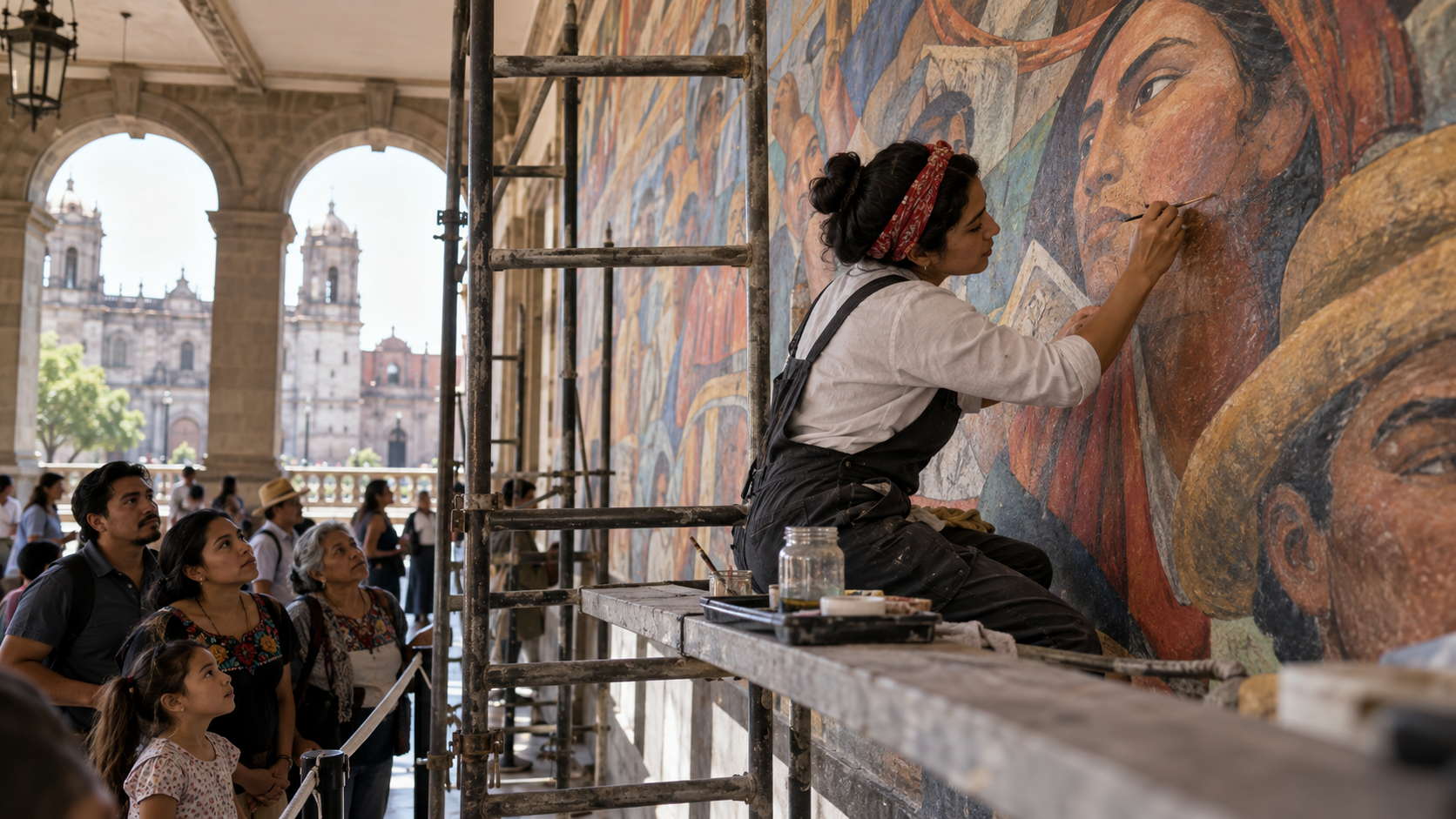 Imagen editorial para Muralismo en espacios públicos: arte, barrio y conversación
