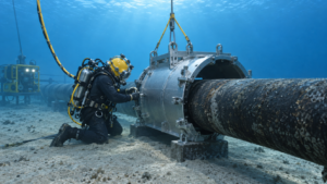 Continúa reparación de ducto tras presencia de crudo en el Golfo de México