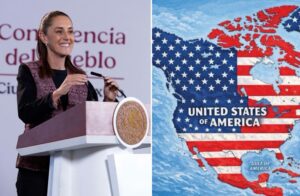 Sheinbaum reivindica soberanía de México ante mapa de Trump